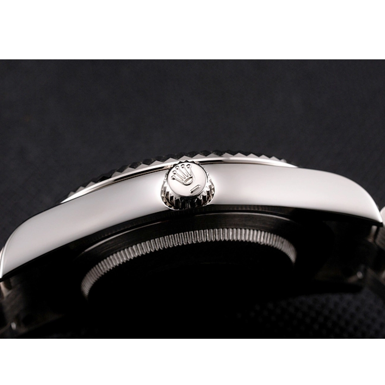AAA Replica Watches Rolex Dimond And Bracelet Black Marks Stainless Hour Case Steel Dial Datejust Swiss 0628